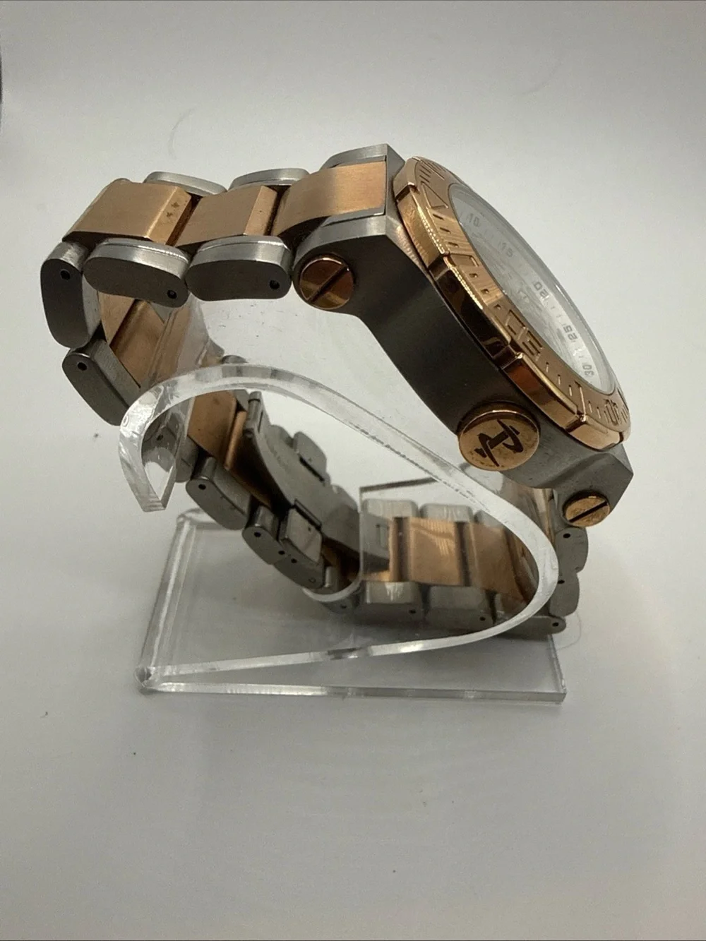 Invicta Reserve Ocean Reef Chronograph Watch 46mm 6755 Swiss Rose Gold-Plated